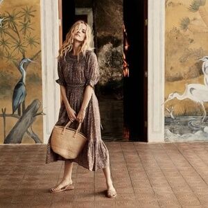 Doen Isidore Dress in Terro Garden Bloom Size M